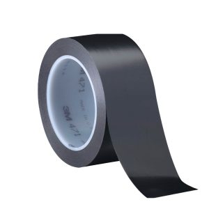 2″ Width, 3M 481 Vinyl Floor Marking Tape Black Colour