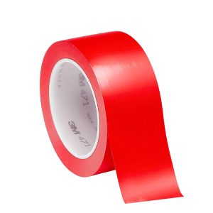 2″ Width, 3M 481 Vinyl Floor Marking Tape Red Colour