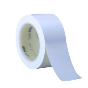 2″ Width, 3M 481 Vinyl Floor Marking Tape White Colour