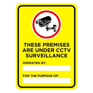 CCTV Surveillance Sign